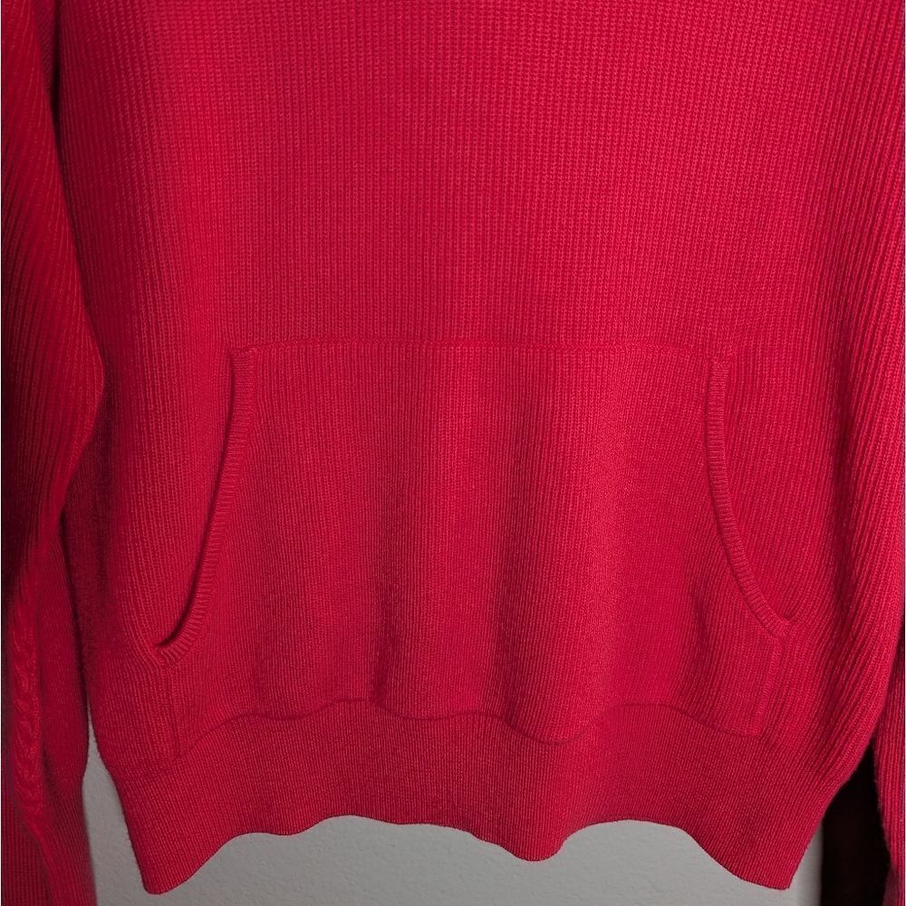 Macphee Tomorrowland Japan Luxe Pink Cotton Wool Hoodie Womens S Sweater - Picture 5 of 7